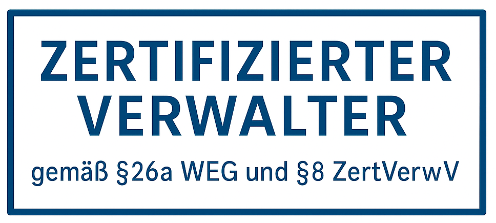 Logo Siegel Zertifizierter-Verwalter-WEG